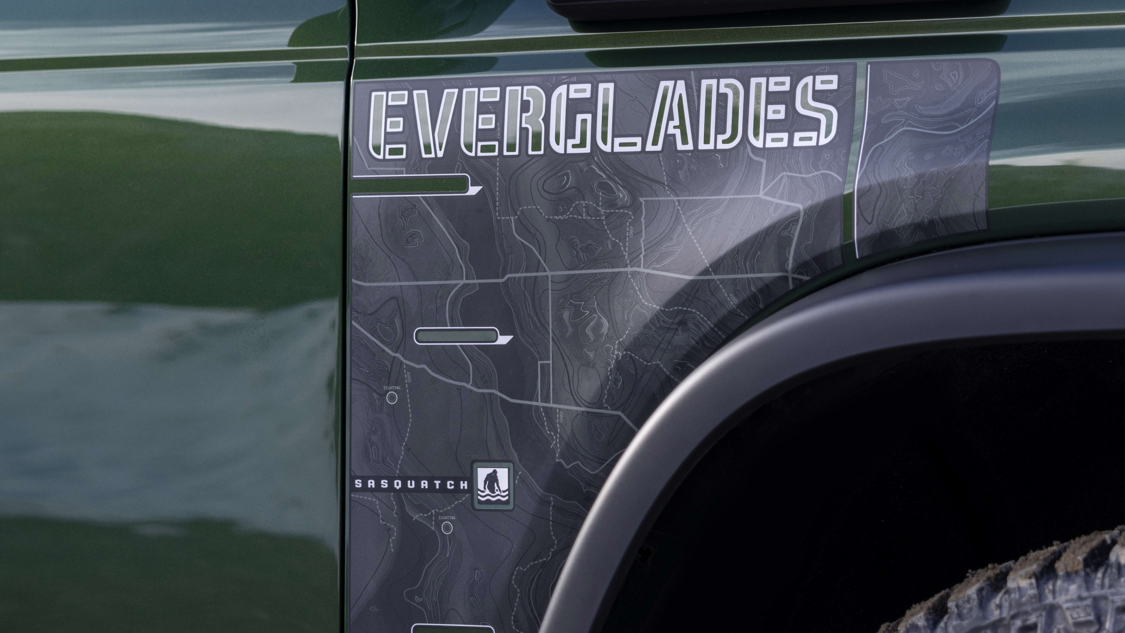 Preproduction model shown. Available summer 2022. Limited availability. Ford Accessories shown. Ford is committed to the preservation of the environment and treading lightly.