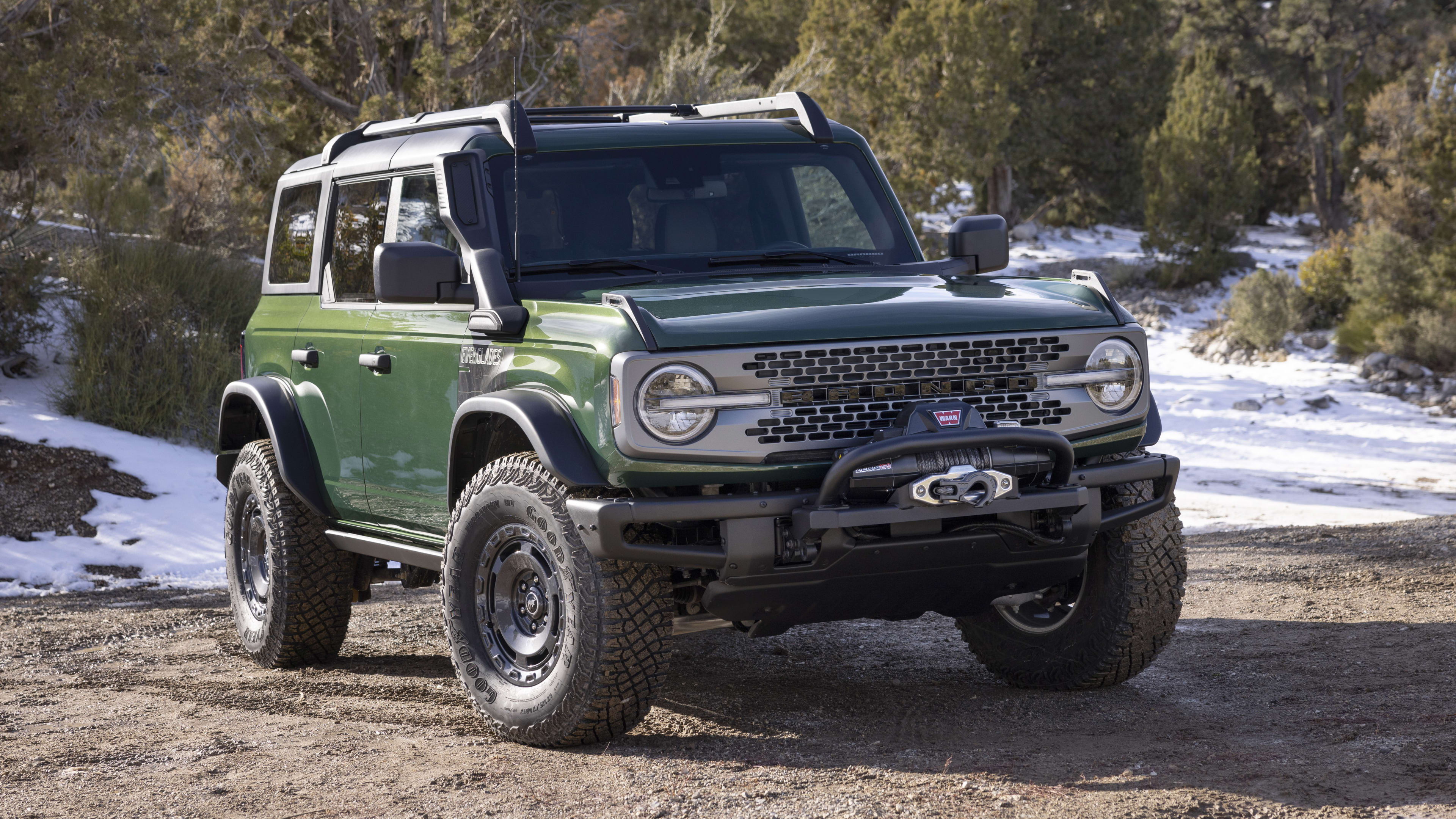 Preproduction model shown. Available summer 2022. Limited availability. Ford Accessories shown. Ford is committed to the preservation of the environment and treading lightly.