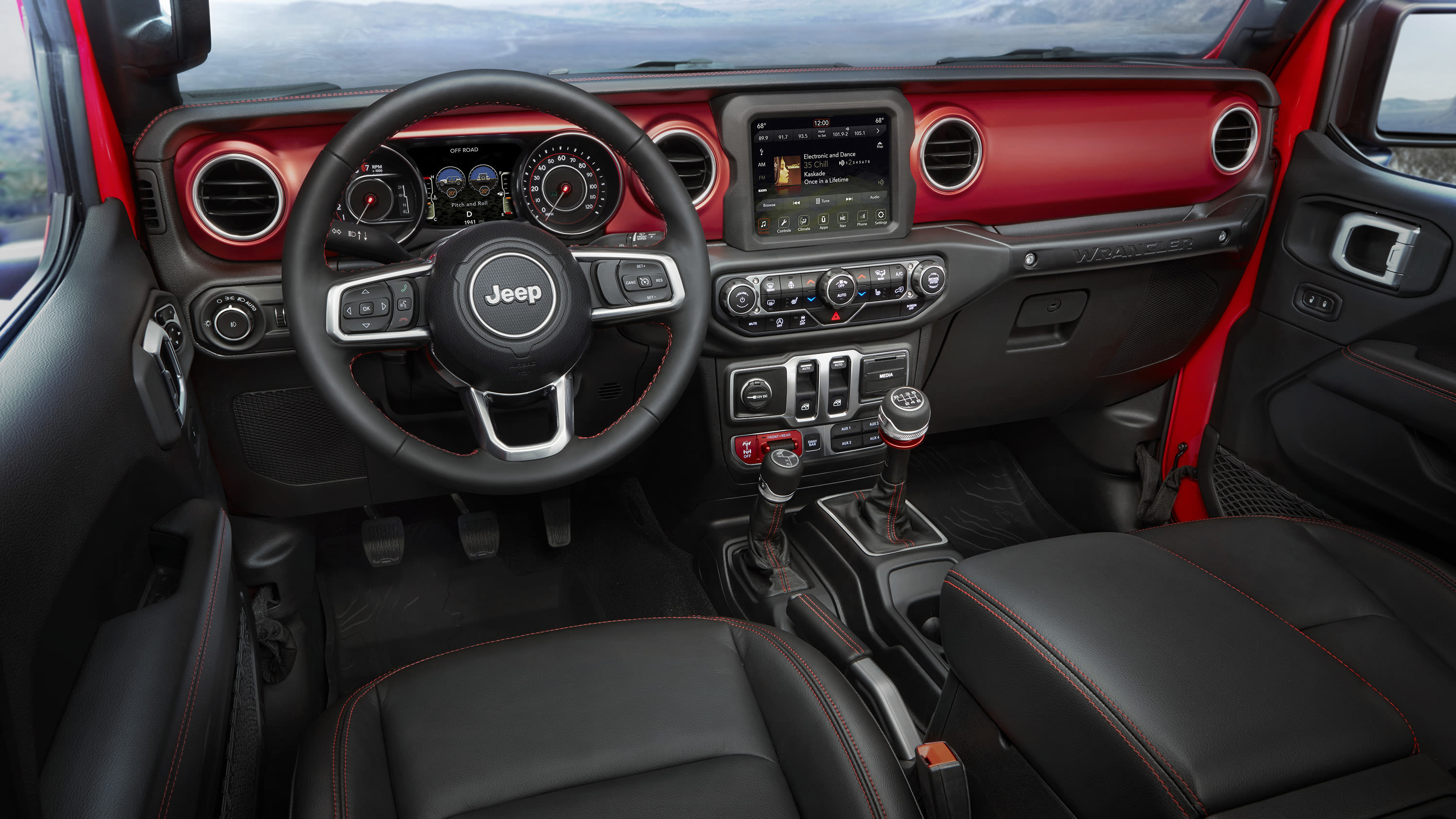2020 Jeep Wrangler Rubicon interior