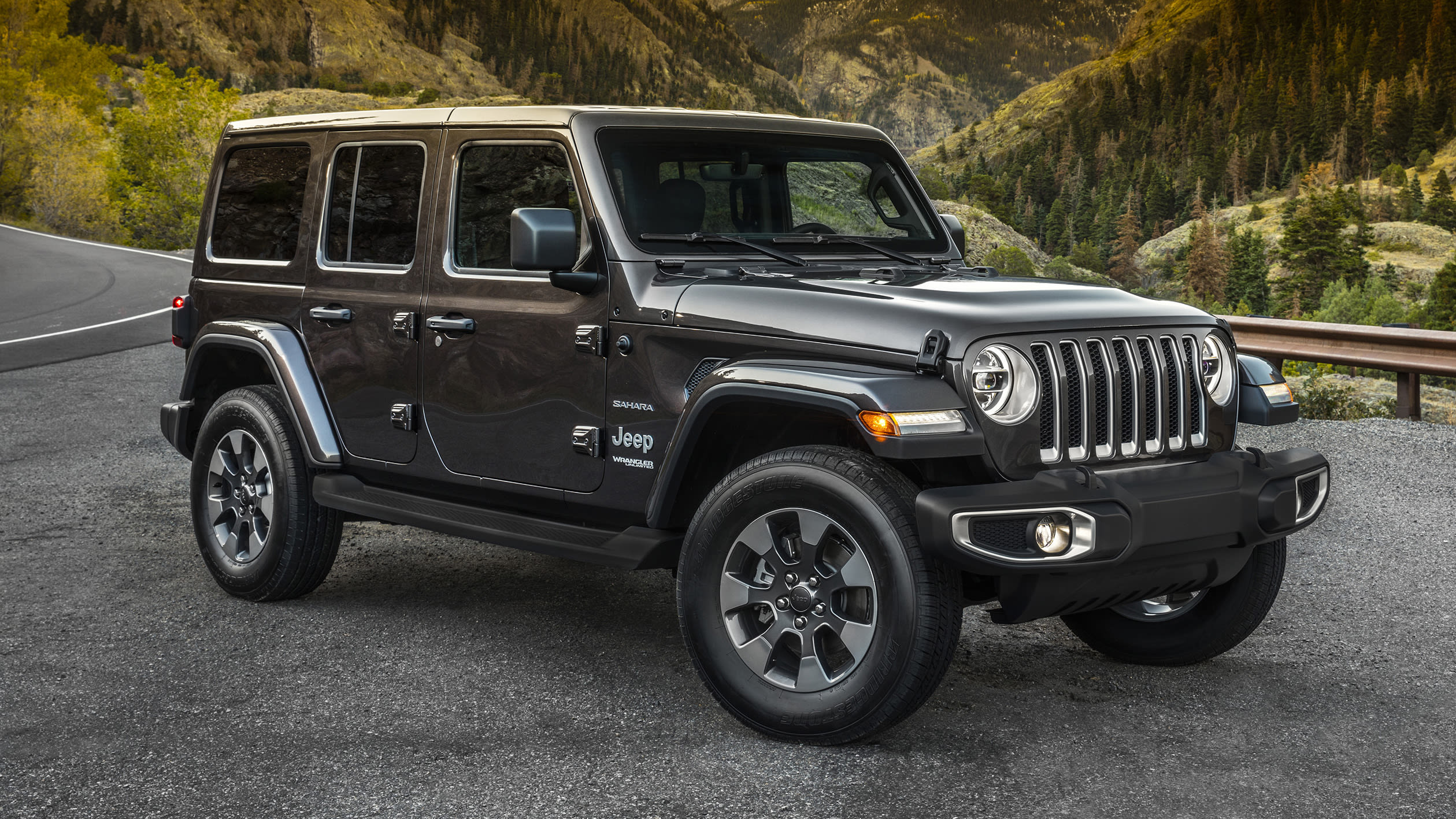 2020 Jeep Wrangler Sahara in gray
