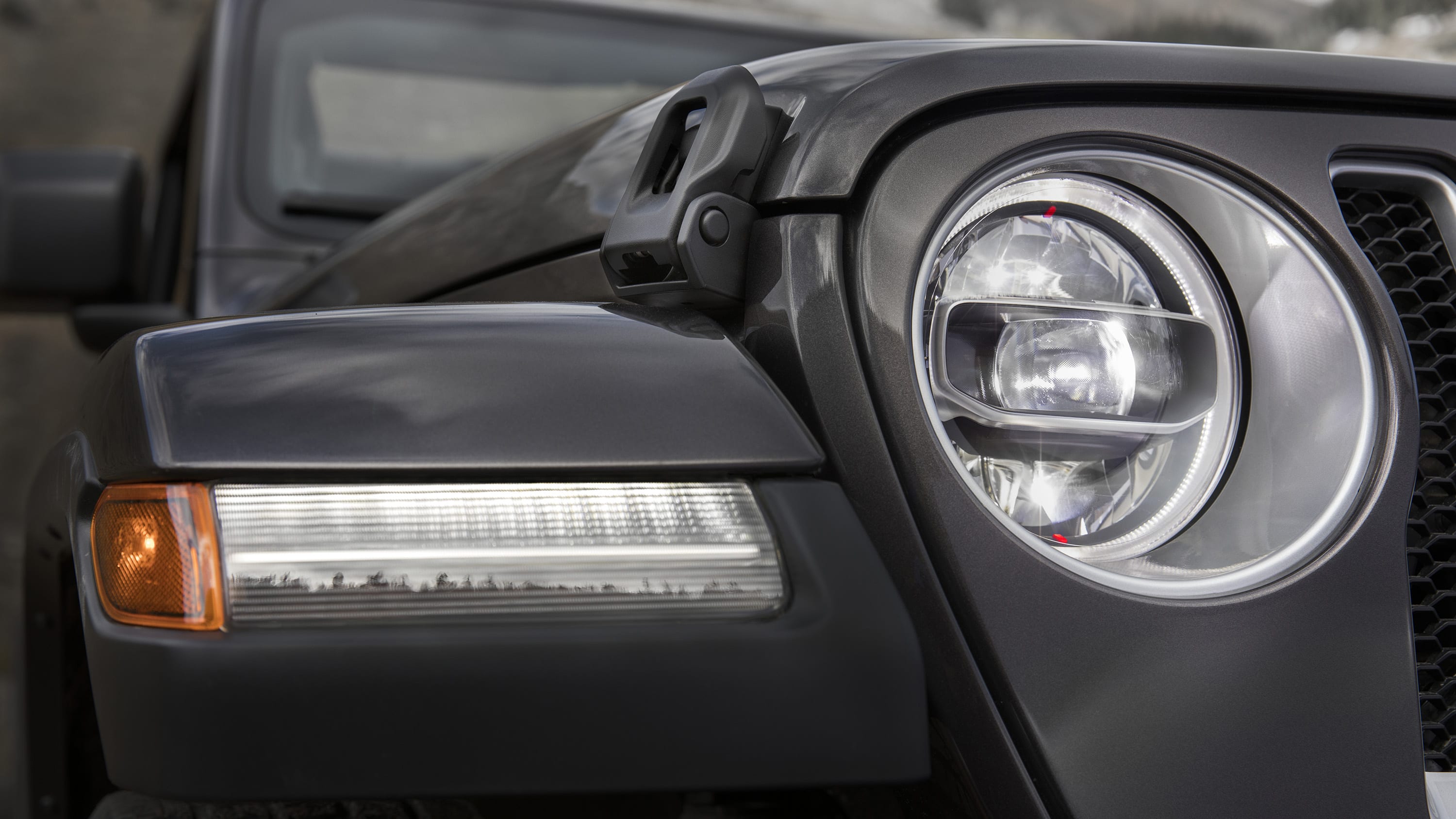 2020 Jeep Wrangler Sahara in gray
