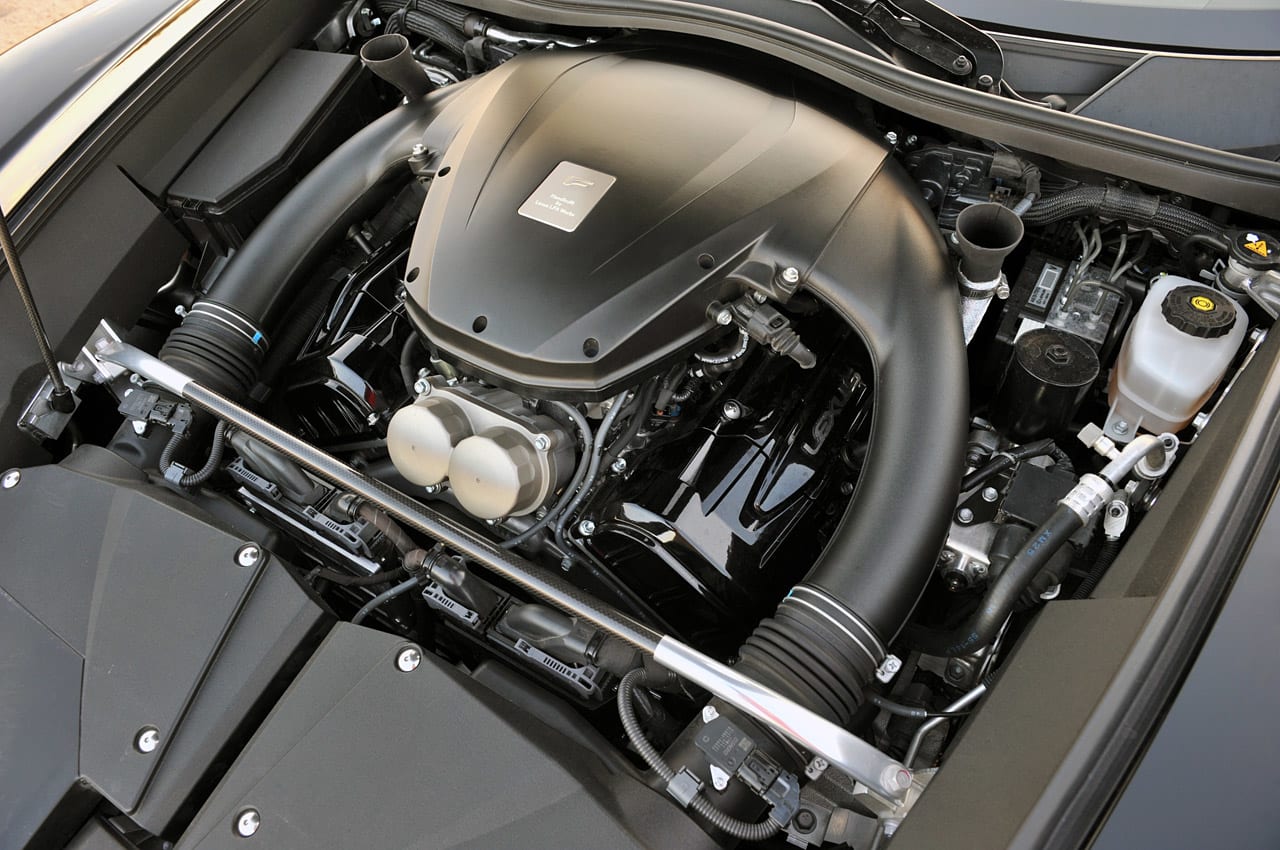 2012 Lexus LFA engine
