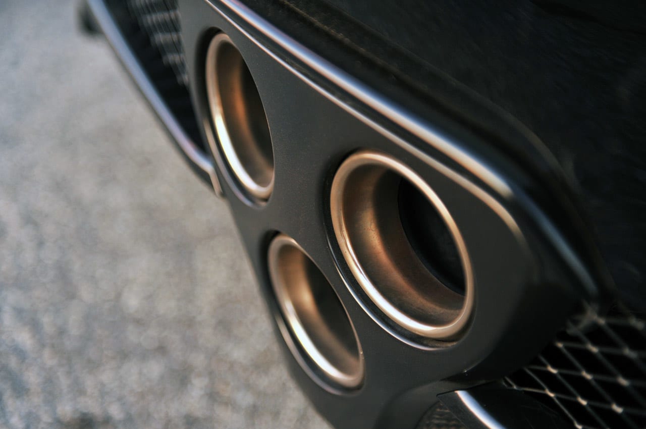 2012 Lexus LFA exhaust tips
