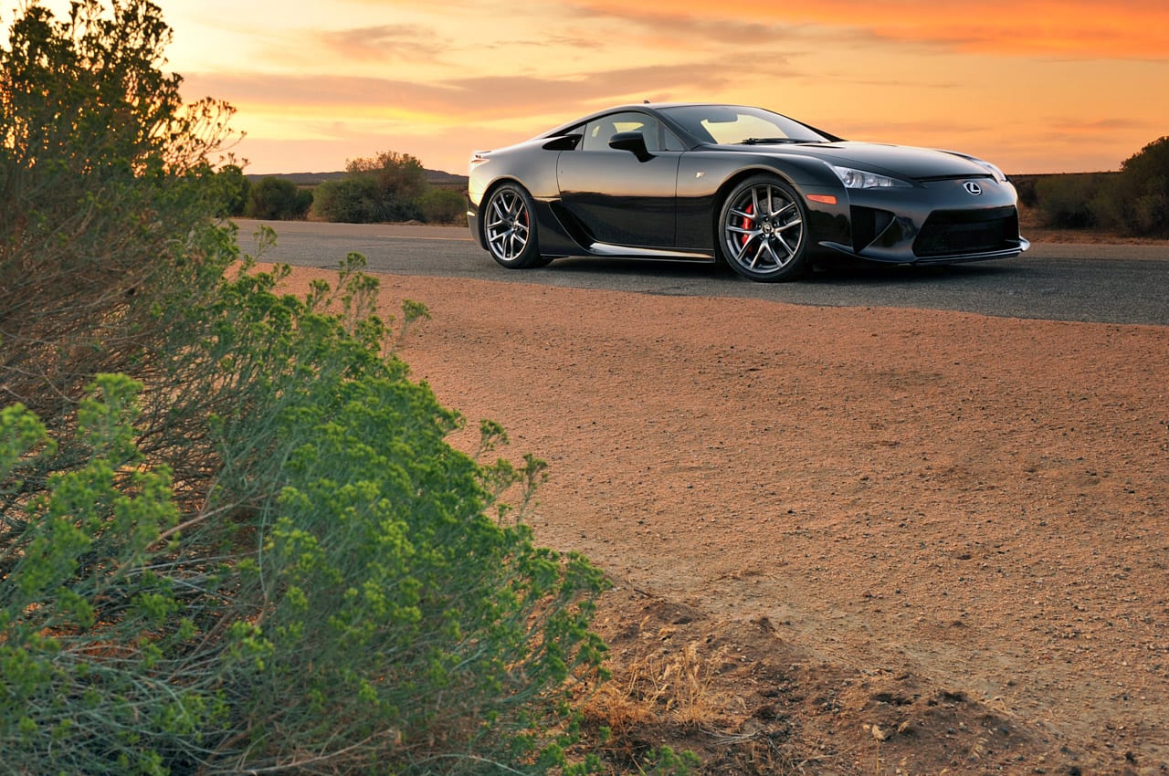 2012 Lexus LFA front 3/4 view