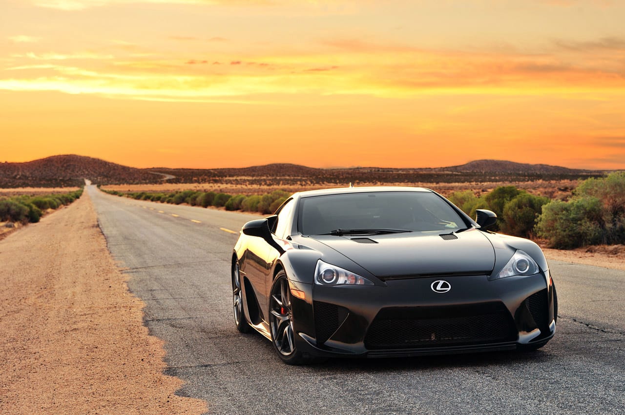 2012 Lexus LFA front 3/4 view