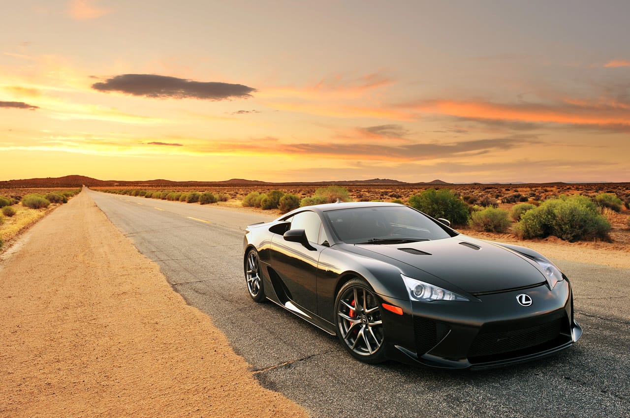 2012 Lexus LFA front 3/4 view