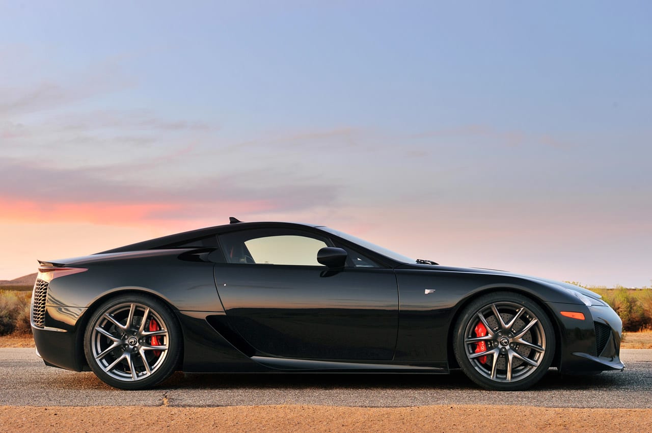 2012 Lexus LFA side view