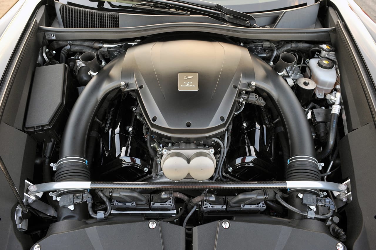 2012 Lexus LFA engine