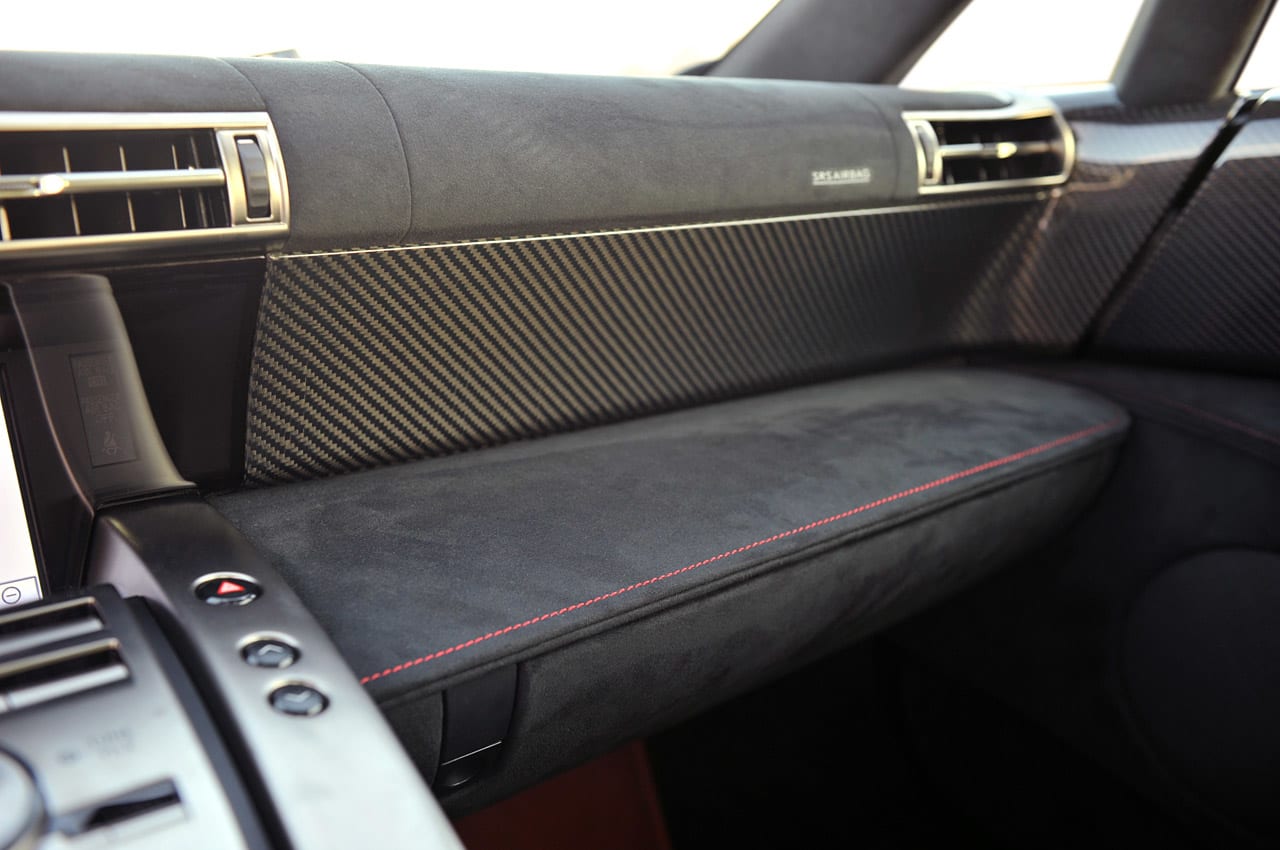 2012 Lexus LFA dash