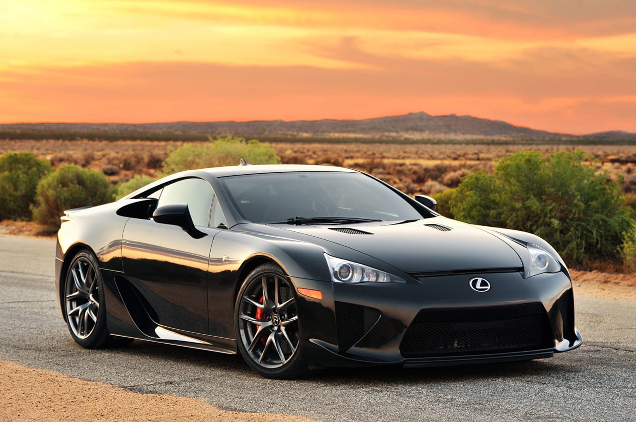 2012 Lexus LFA front 3/4 view